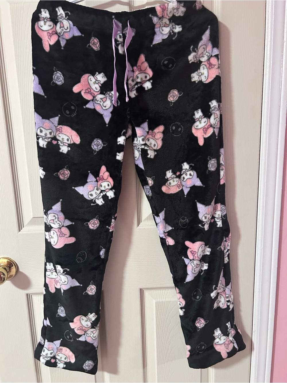 Sanrio My Melody & Kuromi Plush Lounge Pajama Pants